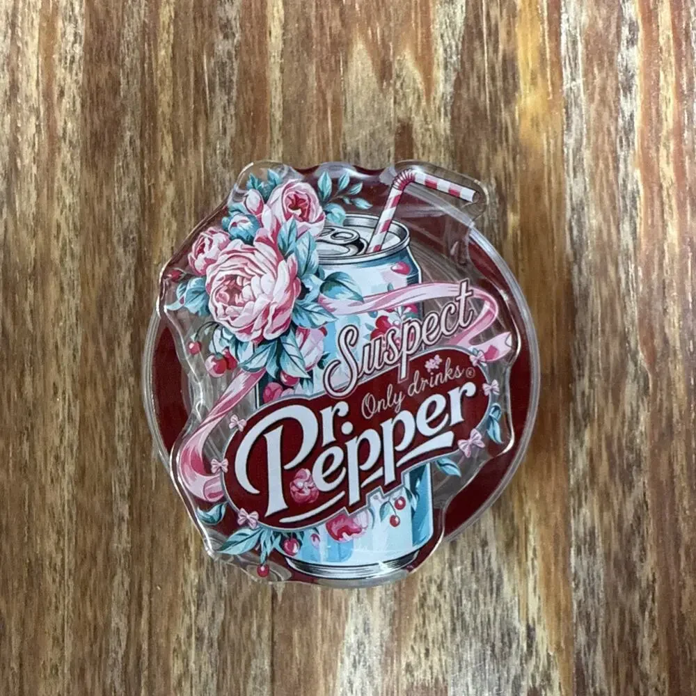 Magnetic Suspect Only Drinks Dr Pepper Pop Up Phone Grip